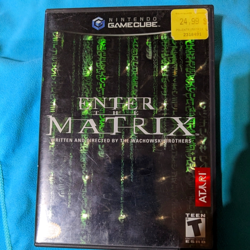 Enter the Matrix Nintendo GameCube 2 Complete Game in Box VG